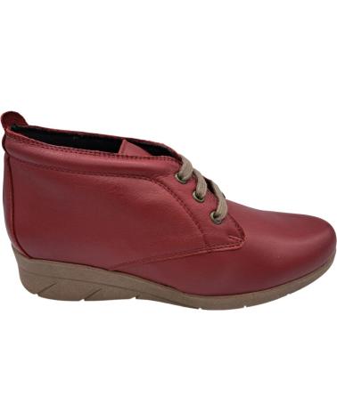Stiefel für Damen CALZADOMANIA BOTIN PIEL CORDON ROJO