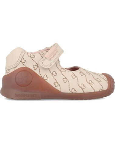 Ballerinas für Mädchen BIOMECANICS BAILARINA PARA CHICA 241100 ESTAMPADO CORAZONES LATTEMACCHIATO