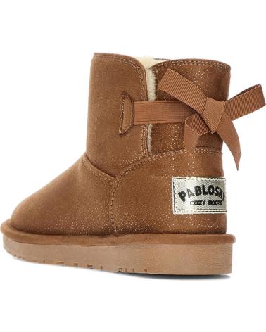 Stivali per Donna e Bambina PABLOSKY BOTAS BAJAS PARA NINA DE 978240 MARRON