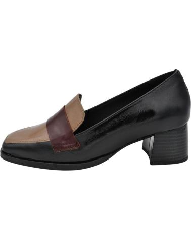 Botas de Mujer DCHICAS - MOCASIN TACON BAJO DE PIEL CHAROL PARA PLANTILLA ACAPULCO