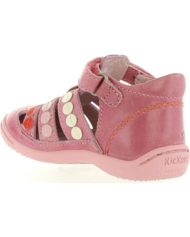 Sandalias de Niña KICKERS 469680-10 GIFT 133 ROSE CORAIL
