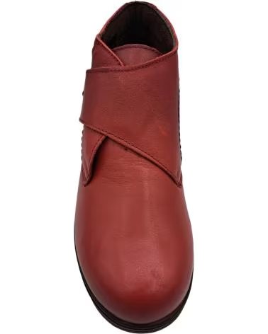 Botins de Mulher CALZADOMANIA BOTIN PIEL VELCRO ROJO