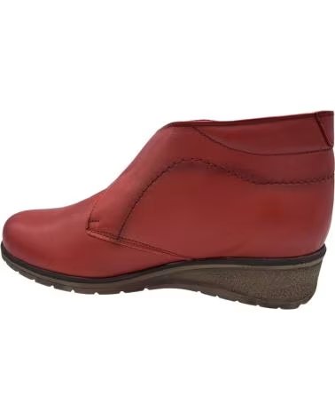 Botins de Mulher CALZADOMANIA BOTIN PIEL VELCRO ROJO