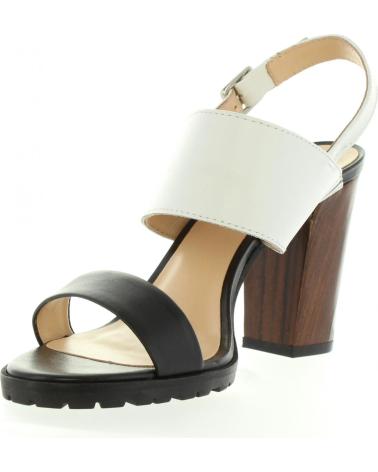 Woman Sandals KICKERS 502050-50 SARDAN 33 BLANC NOIR