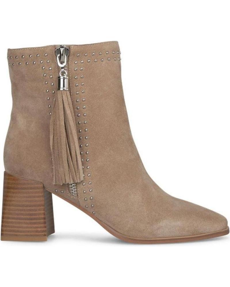 Stivaletti per Donna ALMA EN PENA BOTIN TACON BLOQUE CON BO BEIG