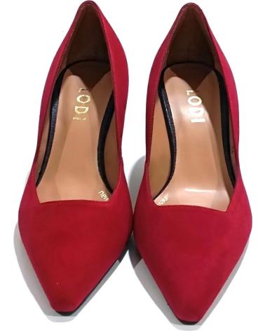 Woman shoes LODI ZAPATO VESTIR DE ANTE CON TACON ANTE PASION