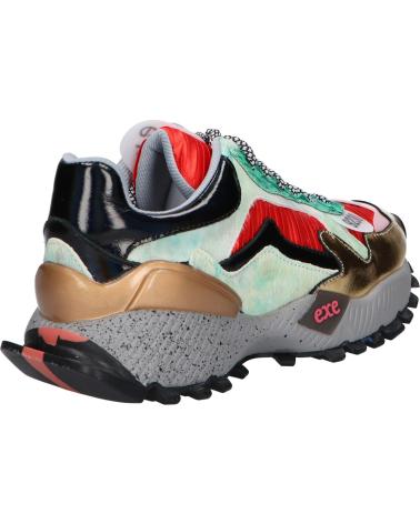Sportif pour Femme EXE 134-28M LEATHER GOLD RED