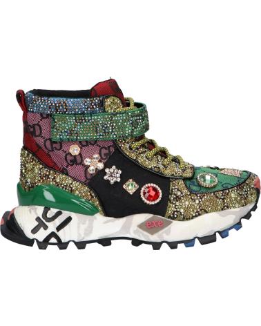 Sportivo per Donna EXE SY24-7 LEATHER GREEN BLACK