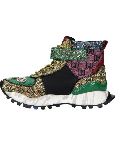 Sportivo per Donna EXE SY24-7 LEATHER GREEN BLACK