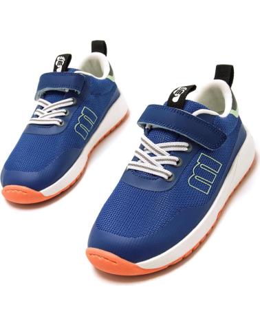 Sportif pour Garçon MTNG ZAPATILLAS DE DEPORTE MUSTANG CELESTE Y ROSA