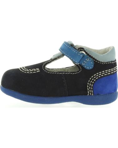 Schuhe für Mädchen und Junge KICKERS 413122-10 BABYFRESH 103 MARINE BLEU