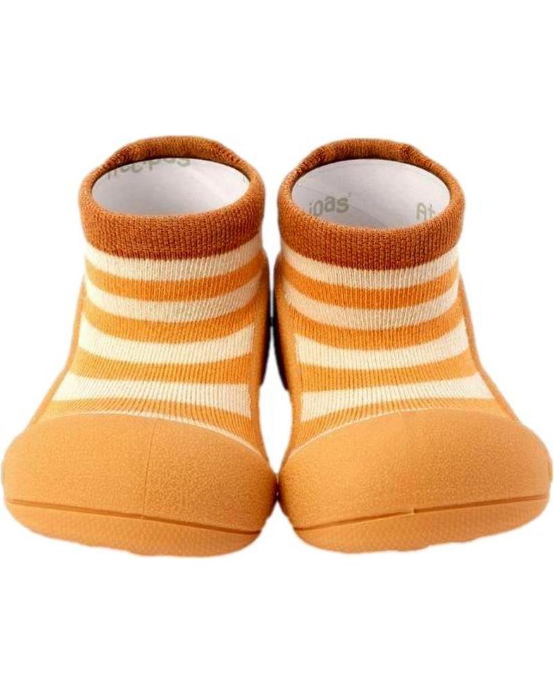 Bebé de Niña y Niño ATTIPAS PRIMEROS PASOS STRIPE MUSTARD STR0201 AMARILLO
