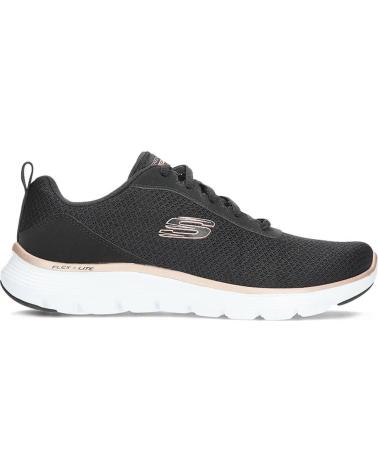 Deportivas de Mujer SKECHERS DEPORTIVAS PARA MUJER DE 150206 FLEX BLACKROSEGOLD