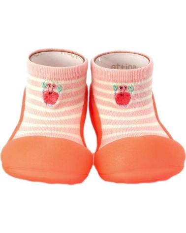 Bebé de Niña y Niño ATTIPAS PRIMEROS PASOS CRAB PEACH CR0201 NARANJA