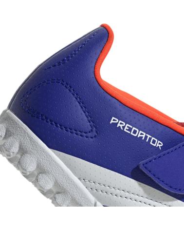 Esportes  de Menina e Menino ADIDAS PREDATOR CLUB -BLANCO PARA NINOS - 31 AZUL-NARANJA