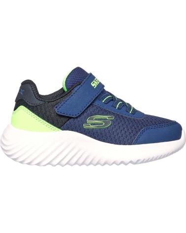 Deportivas de Niña y Niño SKECHERS ZAPATILLAS PARA BEBE EN COLOR AZUL