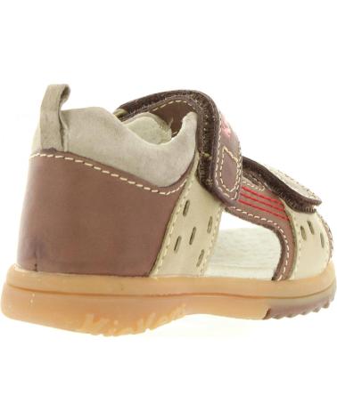 Sandales pour Garçon KICKERS 414741-10 PLAZABI 92 MARRON FONCE
