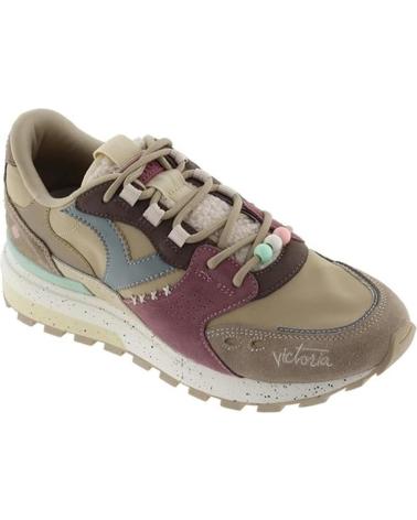 Sportif pour Femme VICTORIA SNEAKERS 1156109 MUJER BEIG BEIGE