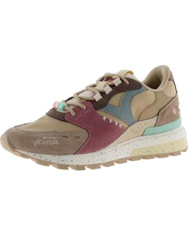 Sportif pour Femme VICTORIA SNEAKERS 1156109 MUJER BEIG BEIGE