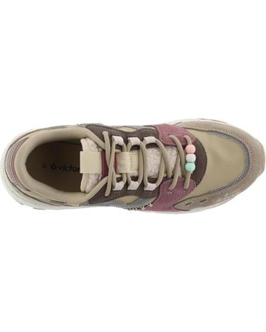 Sportif pour Femme VICTORIA SNEAKERS 1156109 MUJER BEIG BEIGE