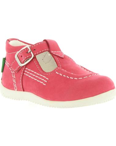 Schuhe für Junge KICKERS 417803-10 BONISTA 41 ROUGE CLAIR