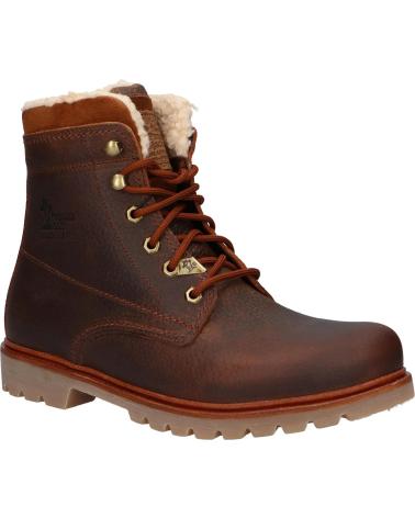Botas de Hombre PANAMA JACK P03 AVIATOR C17 NAPA CUERO-BARK