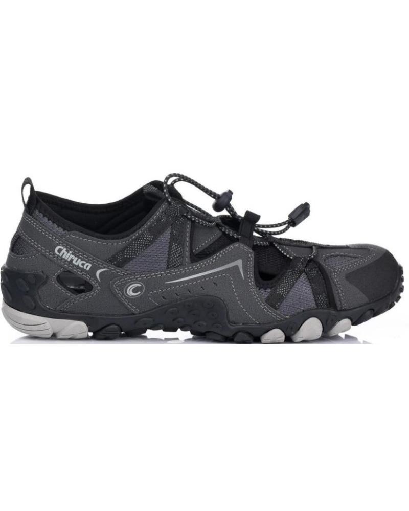 Sandalias de Hombre chiruca SANDALIAS TREKKING INDICO 03 GRIS NEGRO 4490103 GRIS