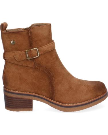 Stiefel für Damen PUNTOSALAO BOTINES PLANOS COMODOS HEBILLA PARA MUJER COLOR TAUPE VRA-10 VARIOS COLORES