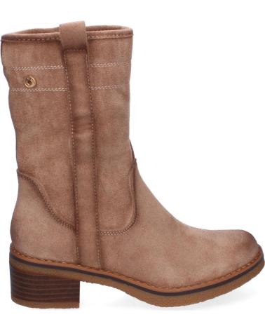 Stivali per Donna PUNTOSALAO BOTINES PLANOS COMODOS PARA MUJER COLOR BEIGE VRA-1071 VARIOS COLORES