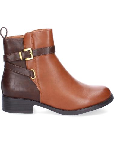 Stivaletti per Donna PUNTOSALAO BOTINES TACON BAJO ELEGANTES COMODOS PARA MUJER COLOR MARRON VARIOS COLORES