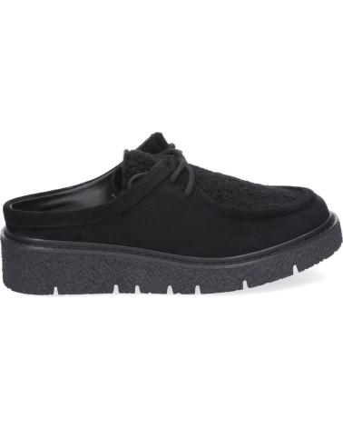 Mocassini per Donna PUNTOSALAO MOCASINES DE MUJER ESTILO WALLABEE COMODOS COLOR NEGRO YZ24- VARIOS COLORES