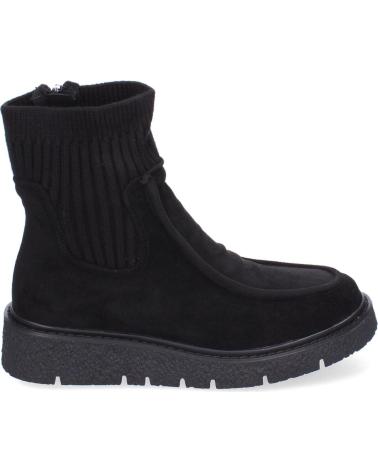 Stivaletti per Donna PUNTOSALAO BOTINES PLANOS COMODOS TEJIDO ELASTICO PARA MUJER COLOR NEGR VARIOS COLORES