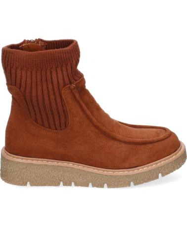 Stivaletti per Donna PUNTOSALAO BOTINES PLANOS COMODOS TEJIDO ELASTICO PARA MUJER COLOR CAME VARIOS COLORES