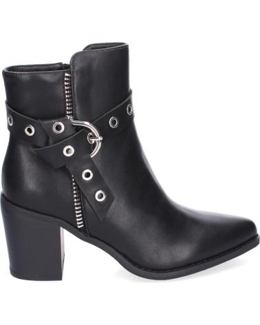 Stivaletti per Donna PUNTOSALAO BOTINES DE TACON COMODO PARA MUJER HEBILLA COLOR NEGRO F6697 VARIOS COLORES
