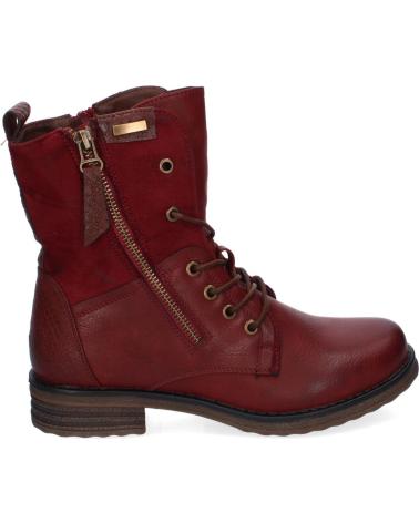 Bottes pour Femme PUNTOSALAO BOTAS ESTILO MILITAR CASUAL PARA MUJER COLOR BURDEOS F6292 VARIOS COLORES