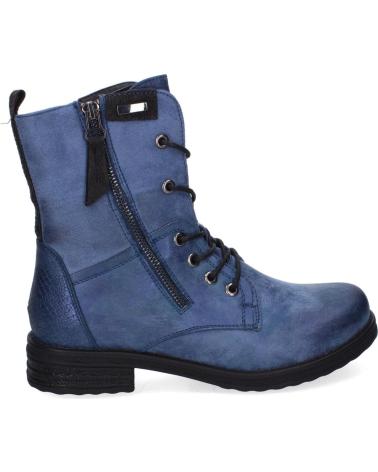 Bottes pour Femme PUNTOSALAO BOTAS ESTILO MILITAR CASUAL PARA MUJER COLOR AZUL F6292 VARIOS COLORES