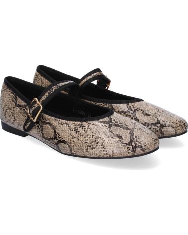 Sabrinas de Mulher PUNTOSALAO BAILARINAS COMODAS PARA MUJER COLOR SERPIENTE GG-3336 VARIOS COLORES
