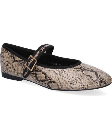 Sabrinas de Mulher PUNTOSALAO BAILARINAS COMODAS PARA MUJER COLOR SERPIENTE GG-3336 VARIOS COLORES