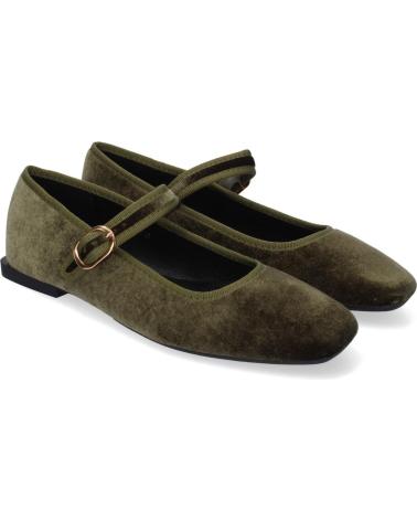 Ballerinas für Damen PUNTOSALAO BAILARINAS COMODAS PARA MUJER COLOR VERDE GG-3336 VARIOS COLORES