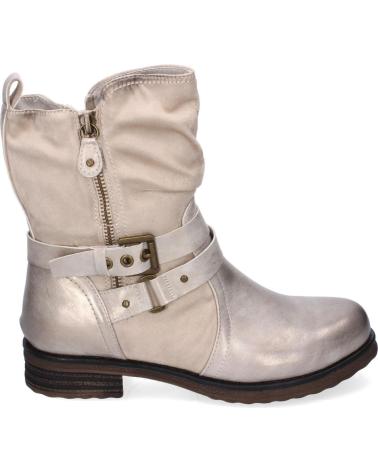 Bottines pour Femme PUNTOSALAO BOTINES DORADOS PLANOS ESTILO MOTERO PARA MUJER F6603 VARIOS COLORES