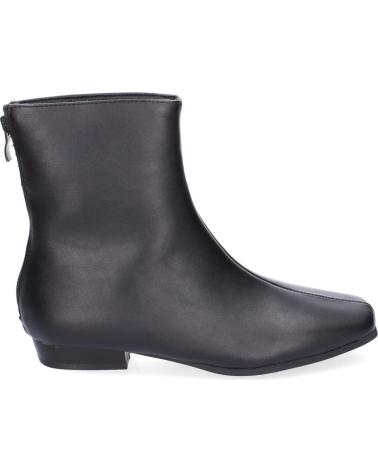 Bottines pour Femme PUNTOSALAO BOTINES PLANOS COMODOS PARA MUJER ELEGANTES COLOR NEGRO DB-3 VARIOS COLORES
