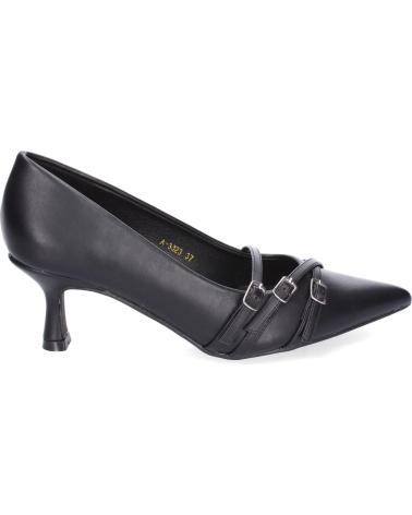 Schuhe für Damen PUNTOSALAO ZAPATOS TACON MEDIO DE VESTIR MUJER COLOR COLOR NEGRO A-3323 VARIOS COLORES