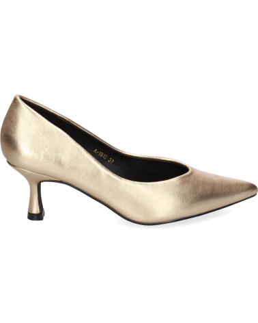 Schuhe für Damen PUNTOSALAO ZAPATOS DORADOS DE TACON MEDIO PUNTA FINA COMODOS MUJER A-33 VARIOS COLORES