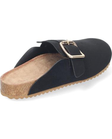 Zoccoli per Donna PUNTOSALAO ZUECOS PLANOS PARA MUJER COMODOS COLOR NEGRO DB-3185 VARIOS COLORES