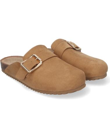 Zoccoli per Donna PUNTOSALAO ZUECOS PLANOS PARA MUJER COMODOS COLOR CAMEL DB-3185 VARIOS COLORES