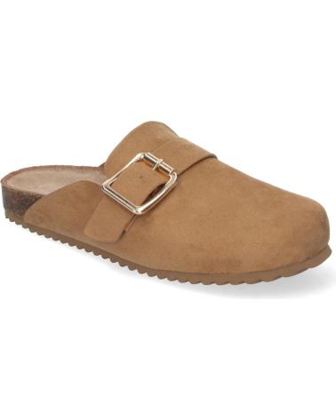 Zoccoli per Donna PUNTOSALAO ZUECOS PLANOS PARA MUJER COMODOS COLOR CAMEL DB-3185 VARIOS COLORES
