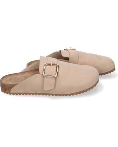 Zoccoli per Donna PUNTOSALAO ZUECOS PLANOS PARA MUJER COMODOS COLOR BEIGE DB-3185 VARIOS COLORES