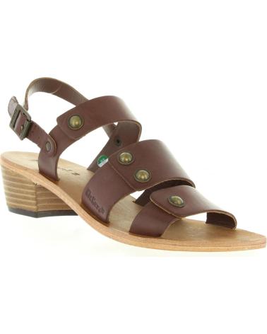 Woman Sandals KICKERS 470960-50 KHOOL 9 MARRON