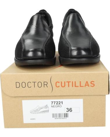 Woman Mocasines D`CUTILLAS 77221 NEGRO