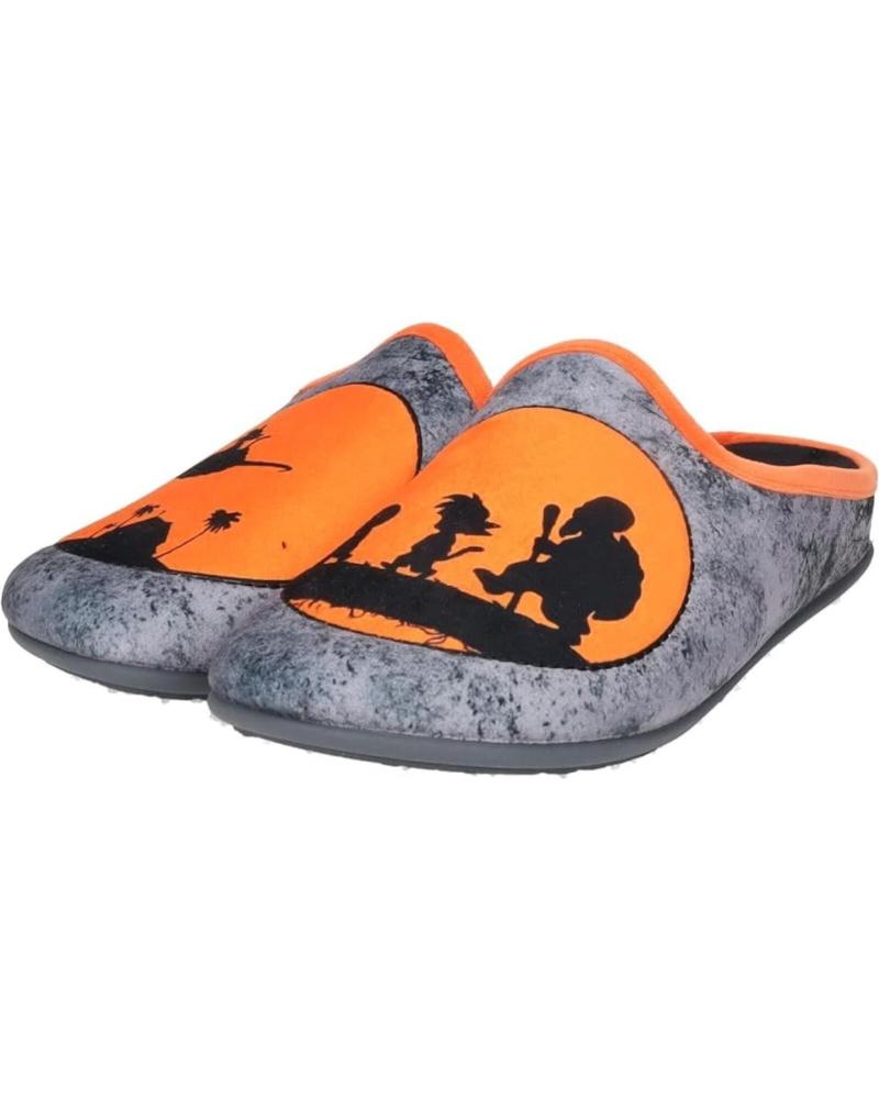 Pantoufles pour Homme VULCA-BICHA ZAPATILLA ESTAMPADA GRIS